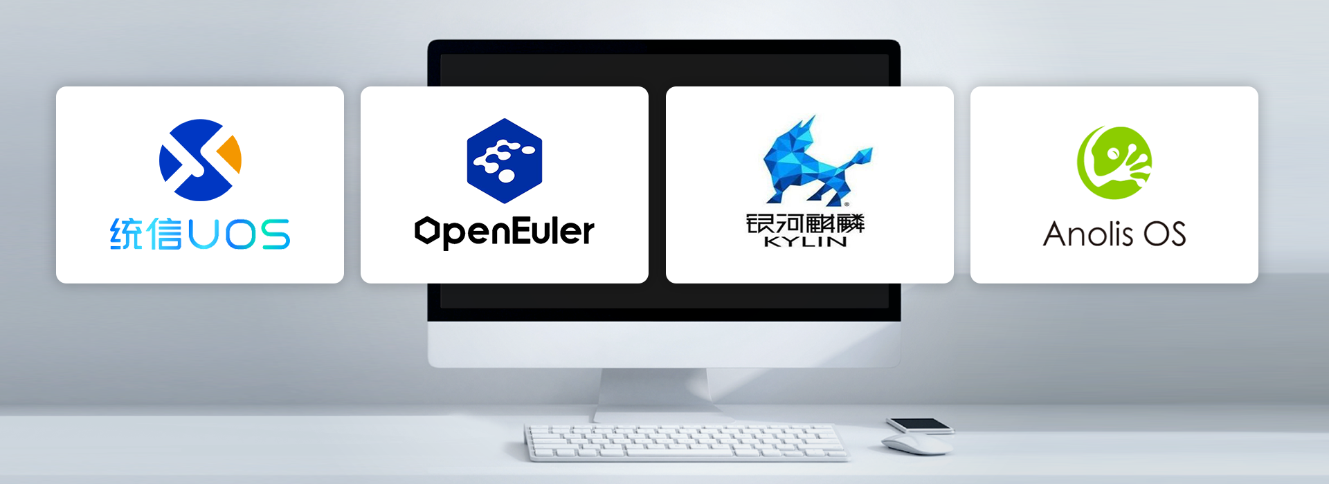 全面国产化，兼容国产多种操作系统
