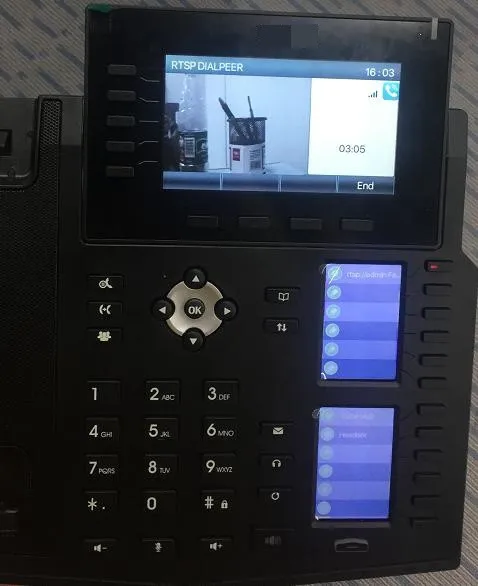 话机调用摄像头成功