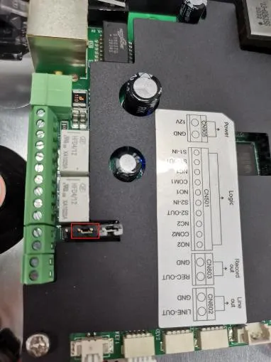跳线连接示意图