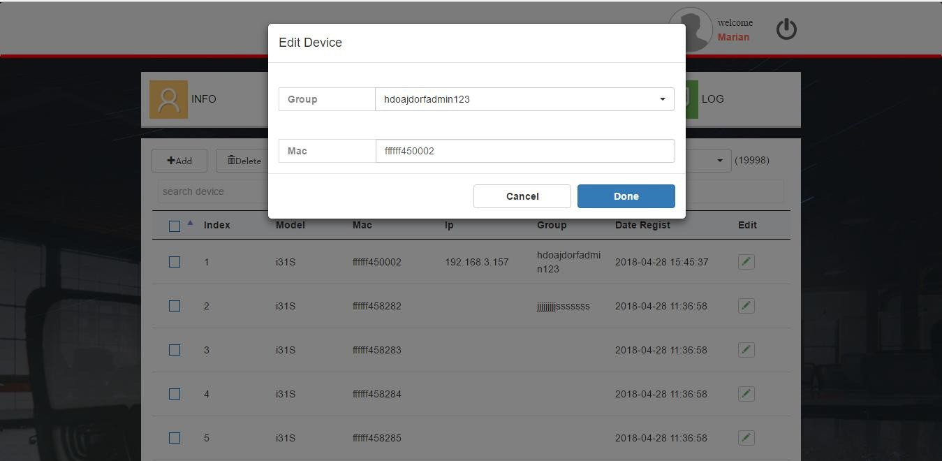 导入数据操作示意图