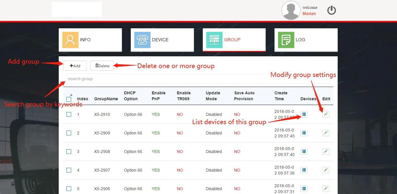 获取组配置文件操作示意图