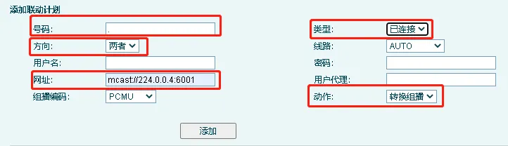 PA3 组播发送方配置示意图