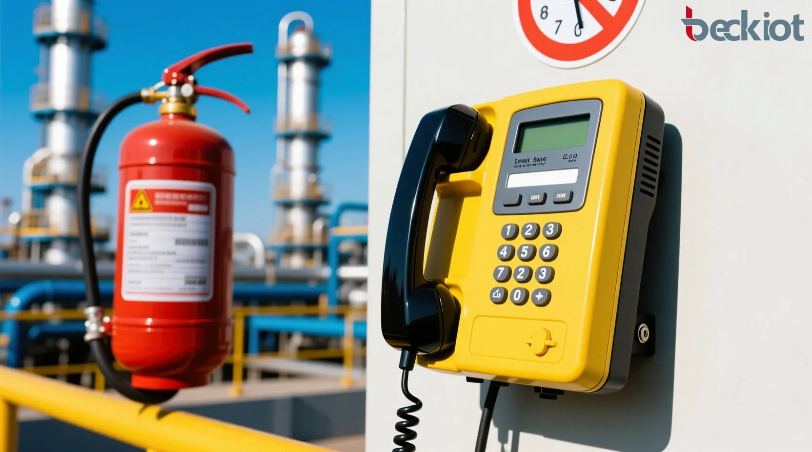 防爆电话机在石油化工行业中的安全应用与价值