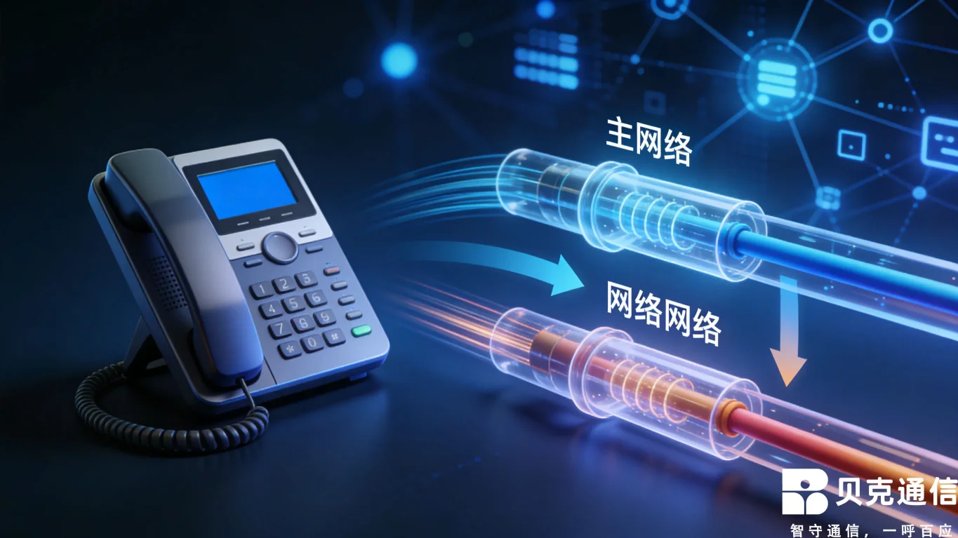 SIP扩音电话的网络冗余设计与通信连续性保障研究