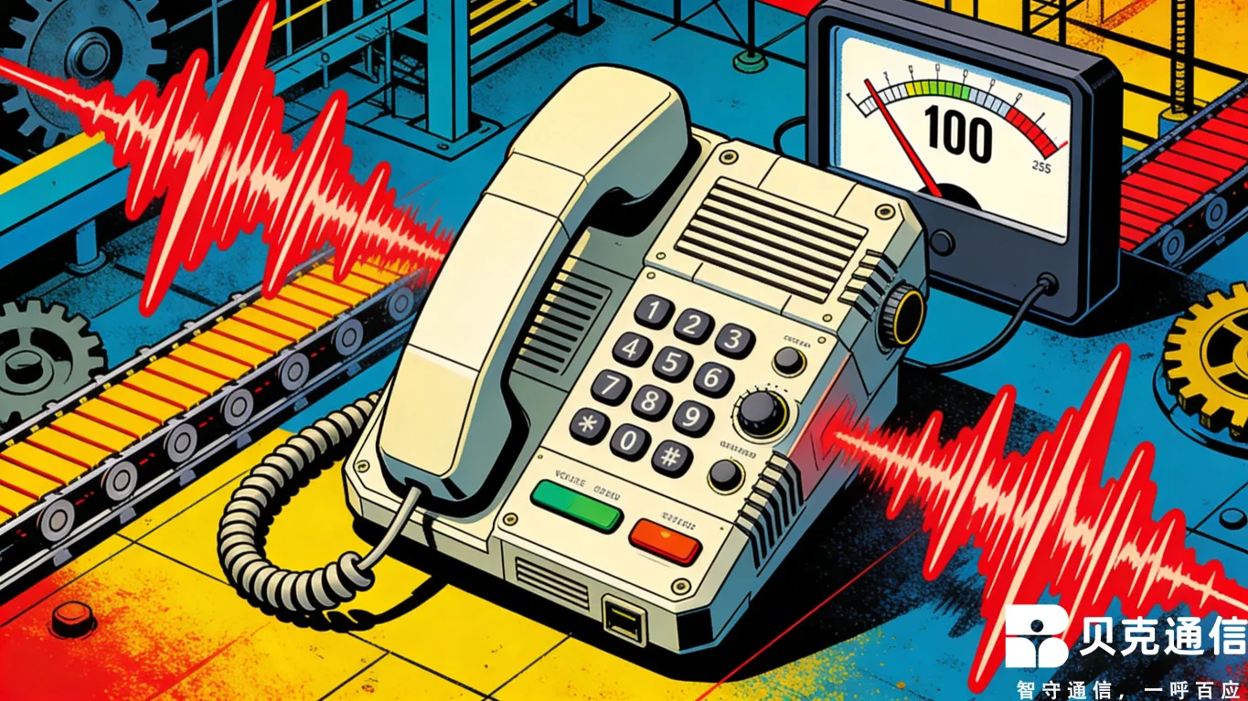 关于工业电话机的语音增强技术与100分贝噪音环境适应性研究