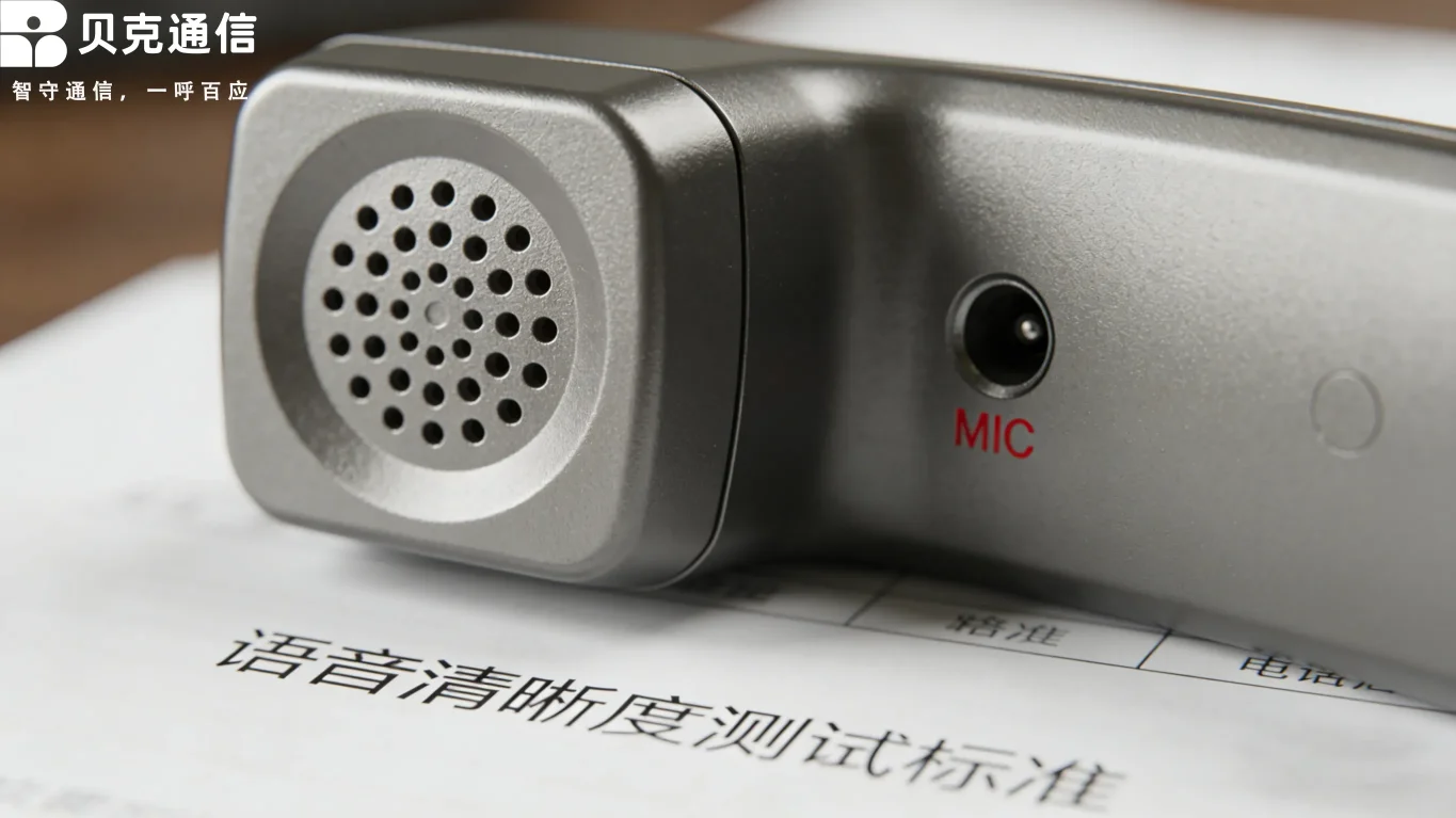 工业电话机的语音质量测试标准与评估方法