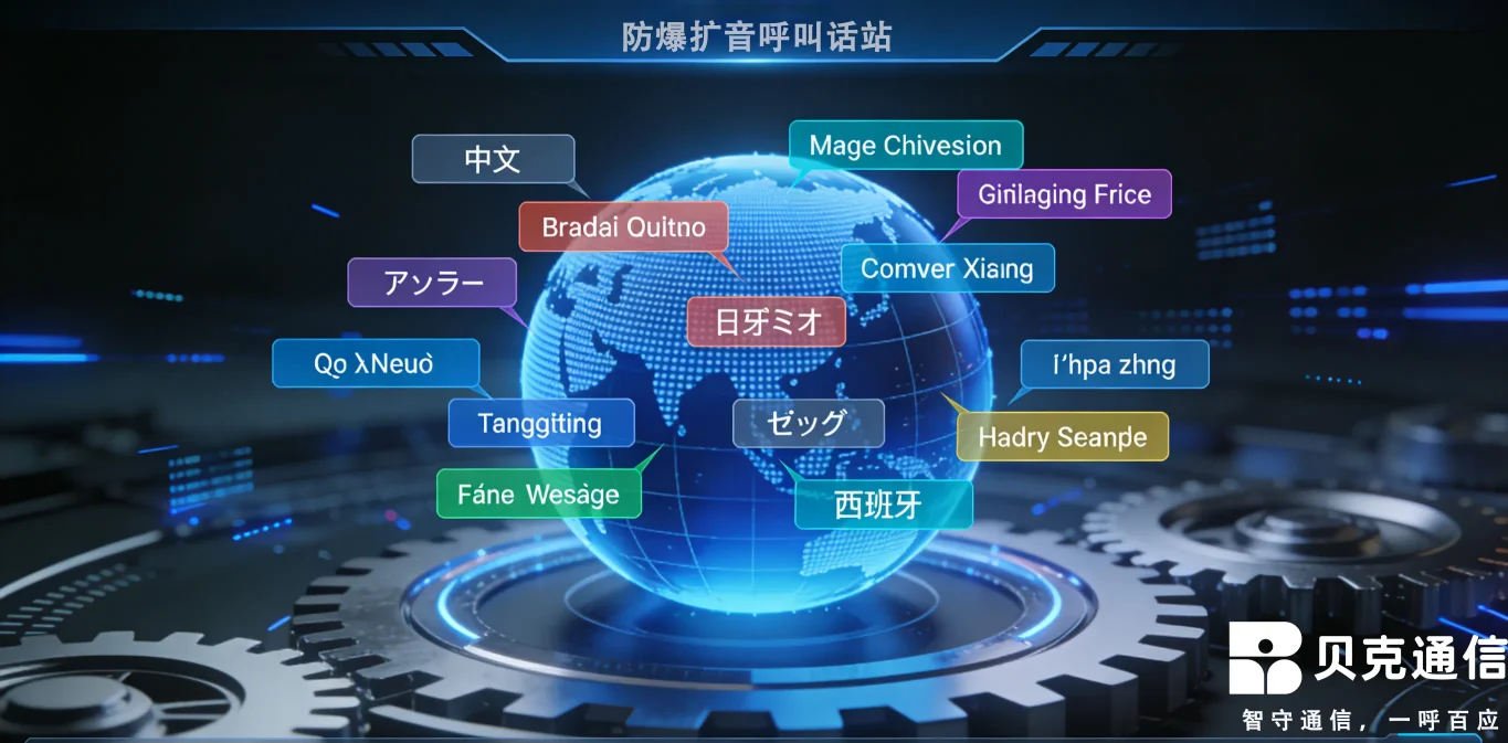 防爆扩音呼叫话站的多语言支持与国际化应用技术解析