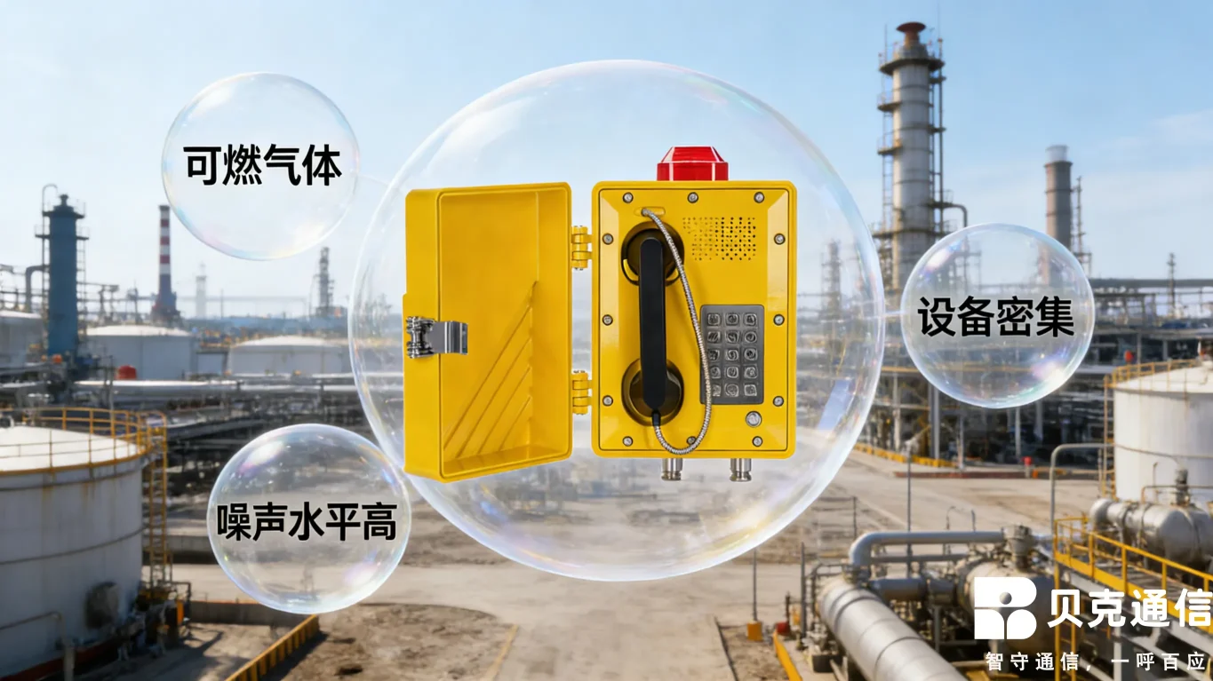 防爆扩音话站在大型油库安全通信中的应用