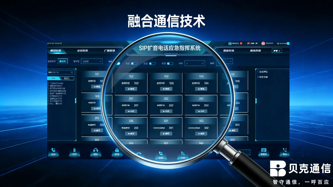 SIP扩音电话应急指挥系统部署技术解析