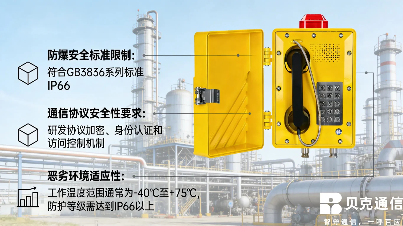  防爆扩音呼叫话站的网络安全与数据保护机制