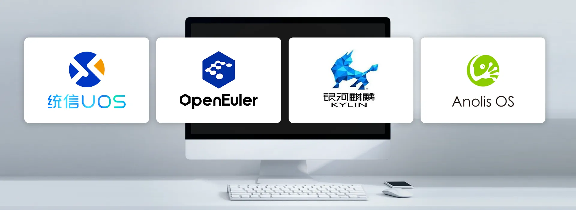 全面国产化，兼容国产多种操作系统