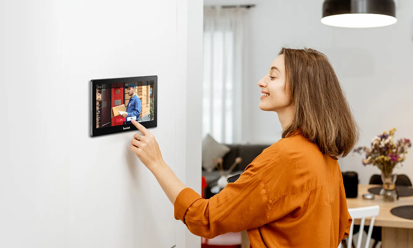  高清视频通话一键远程开门