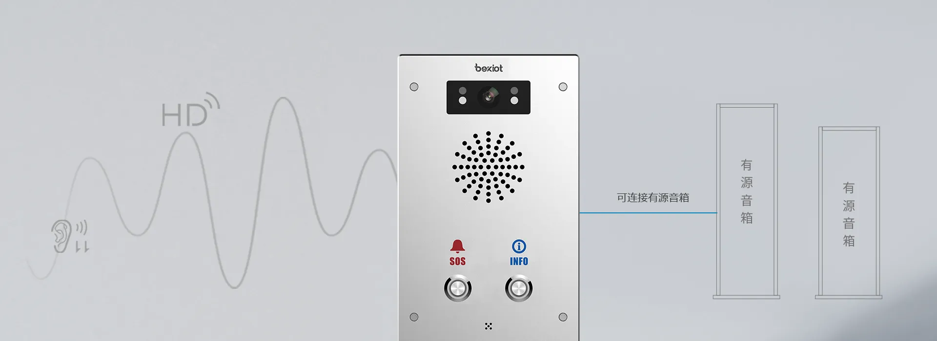 高清音质，优质对讲体验