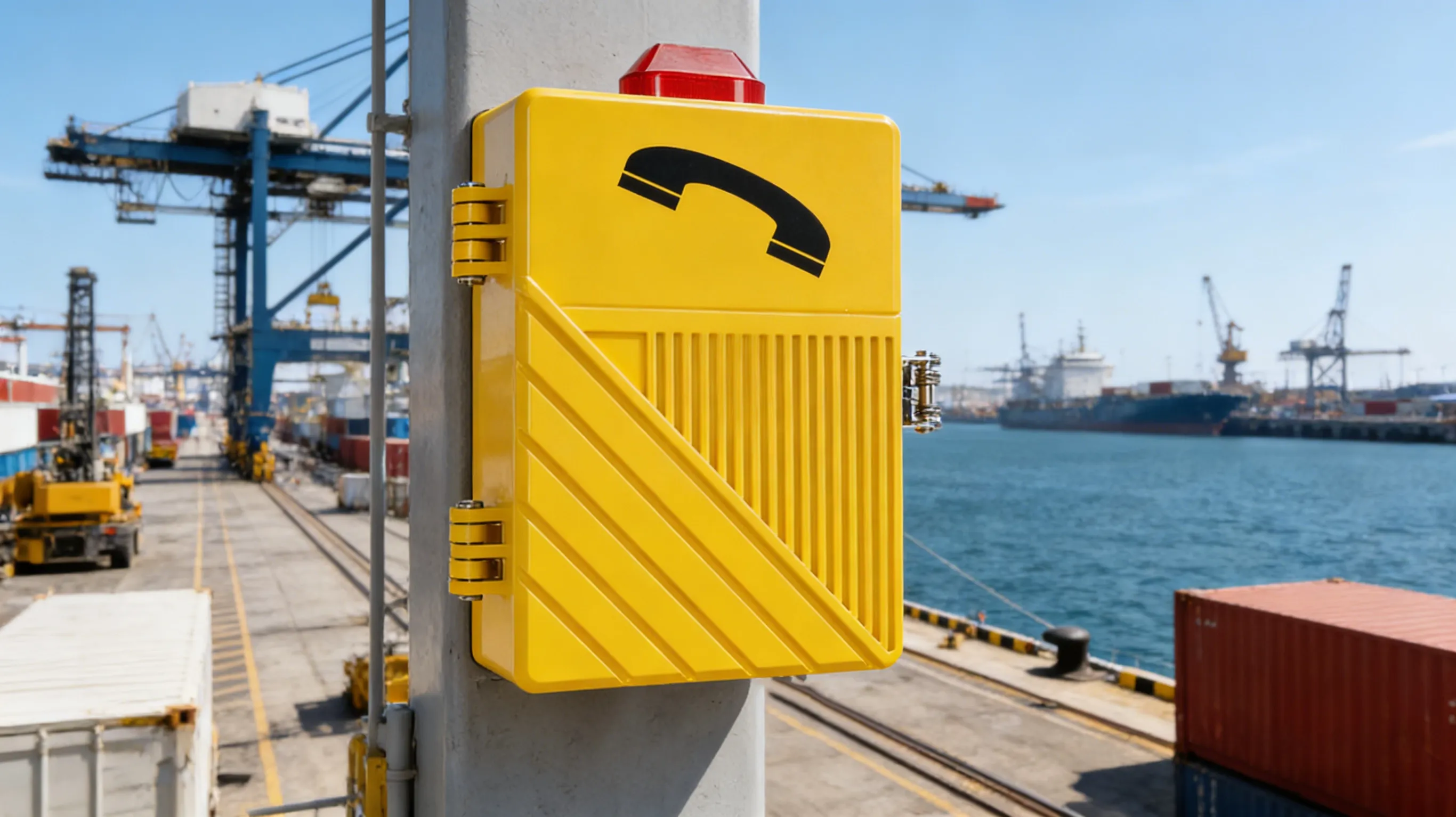 工业电话在港口和码头场景中的应用布局