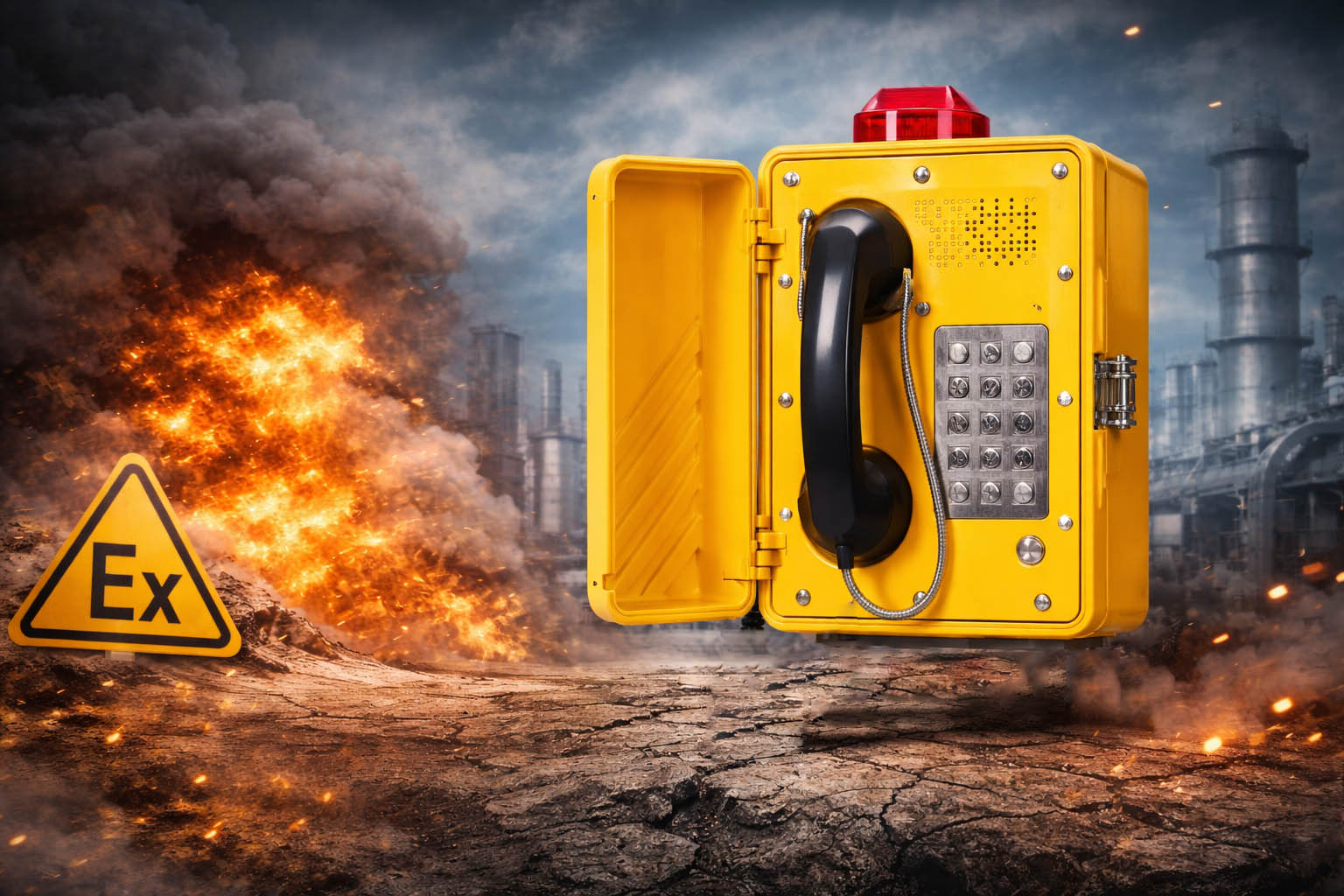 防爆电话机：安全通信，不容忽视的选择