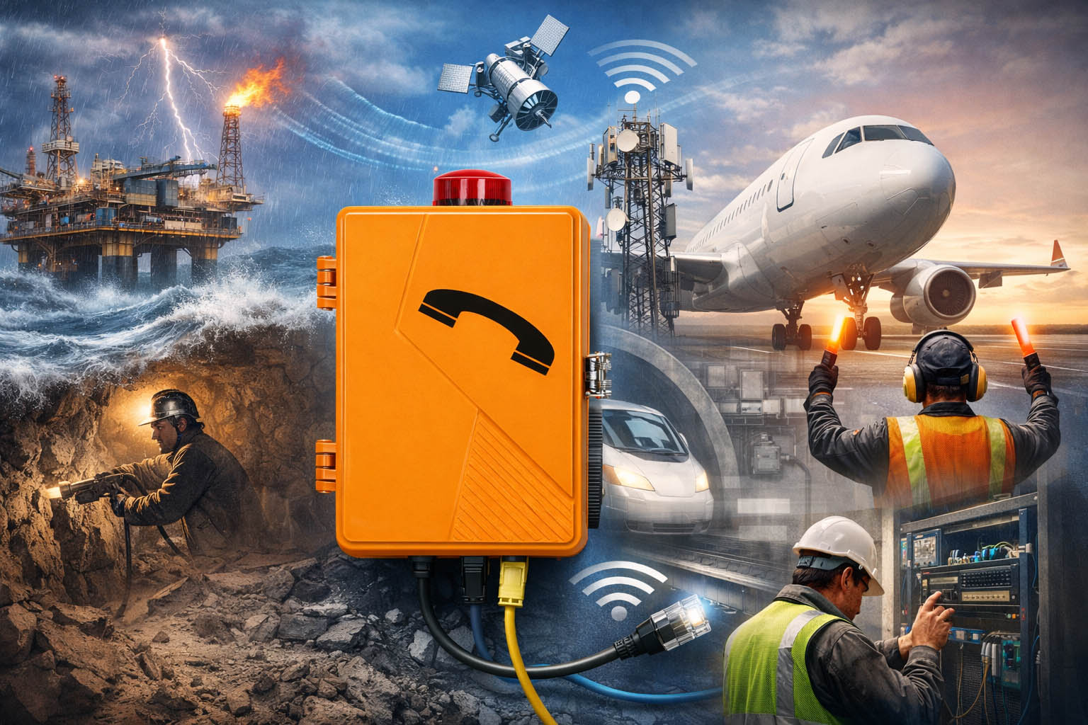 工业电话：满足复杂场景需求的通信专家