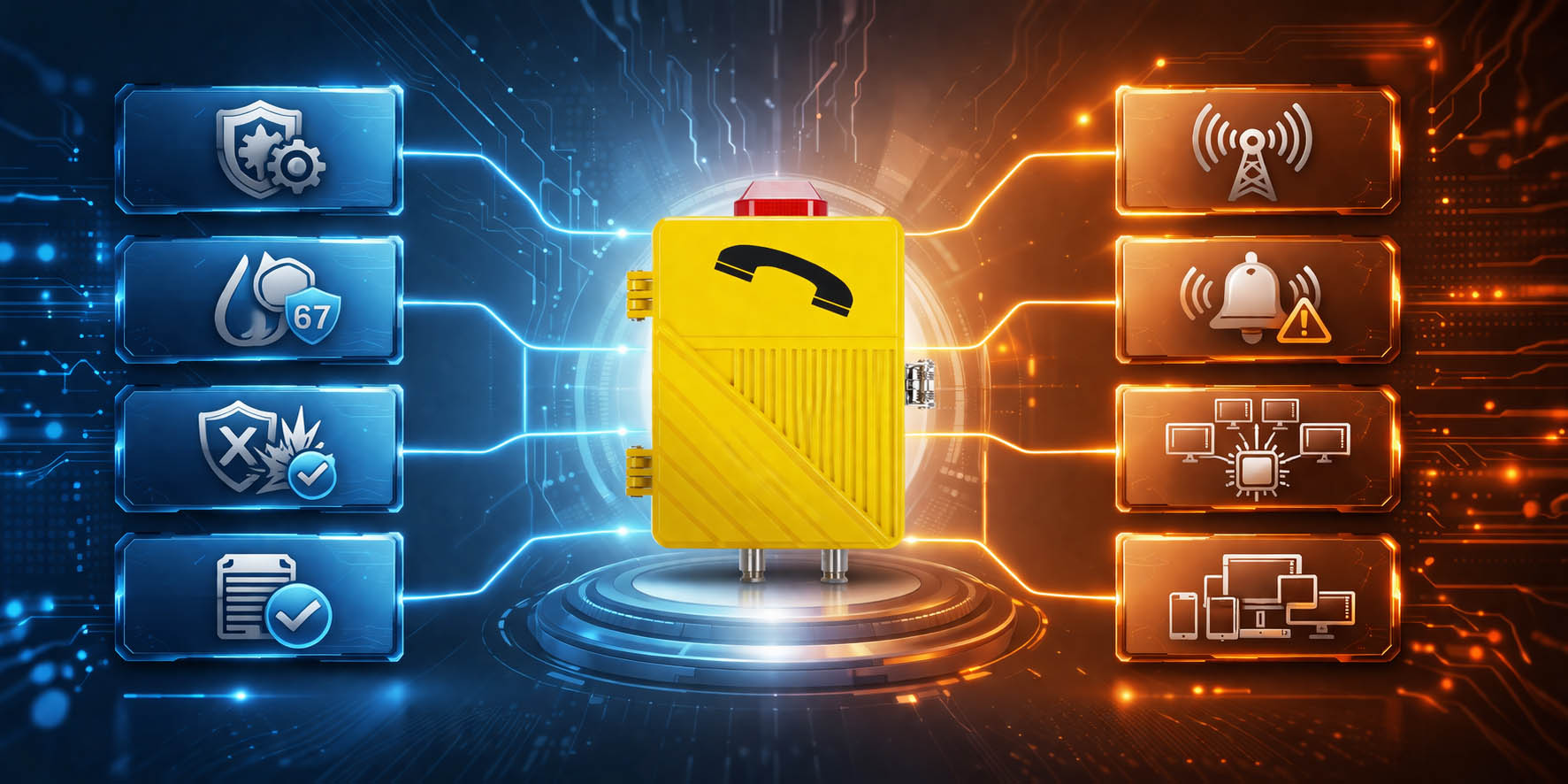 工业电话机——品质与性能并存的通信设备