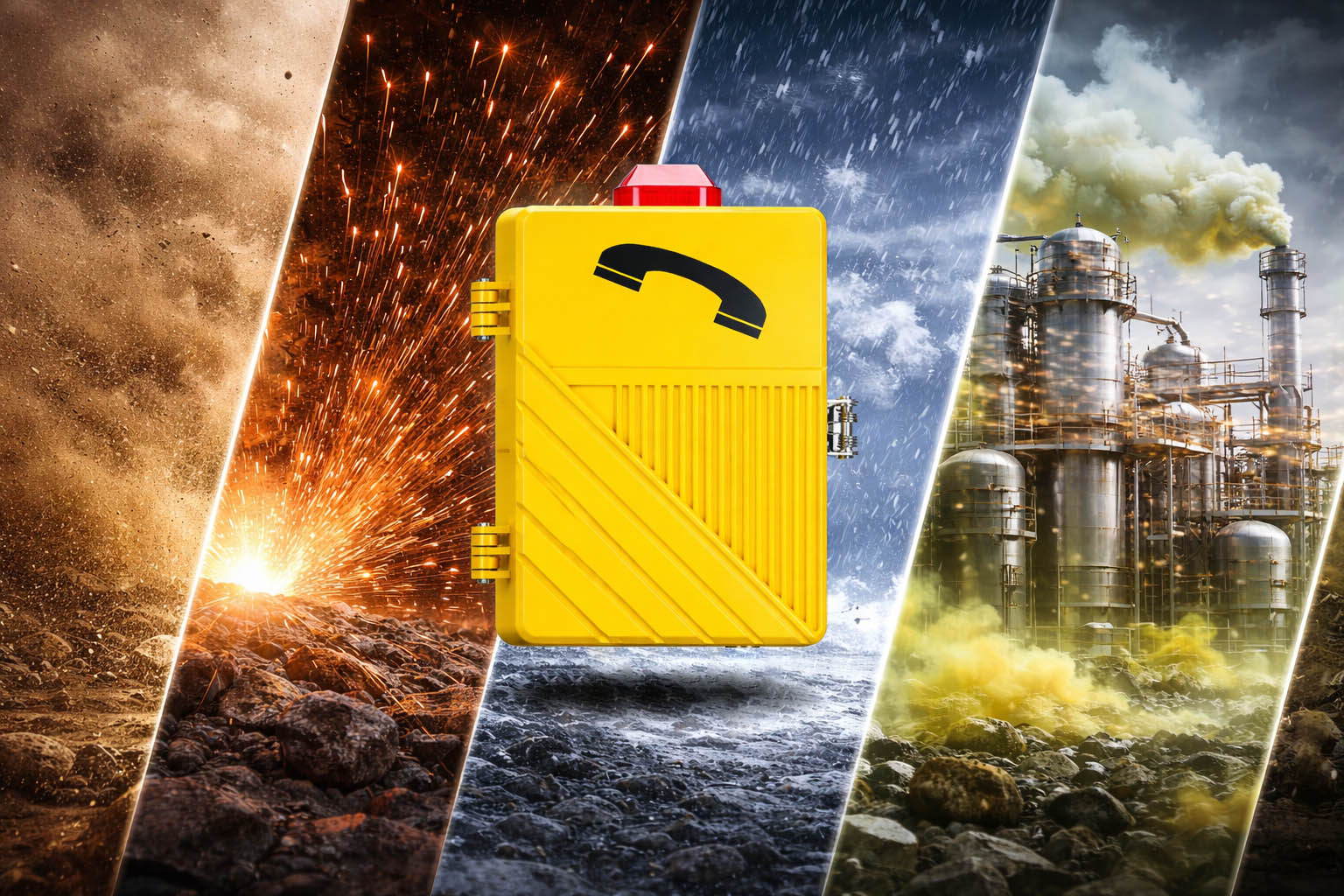 工业电话机：稳定可靠，专为恶劣环境而生