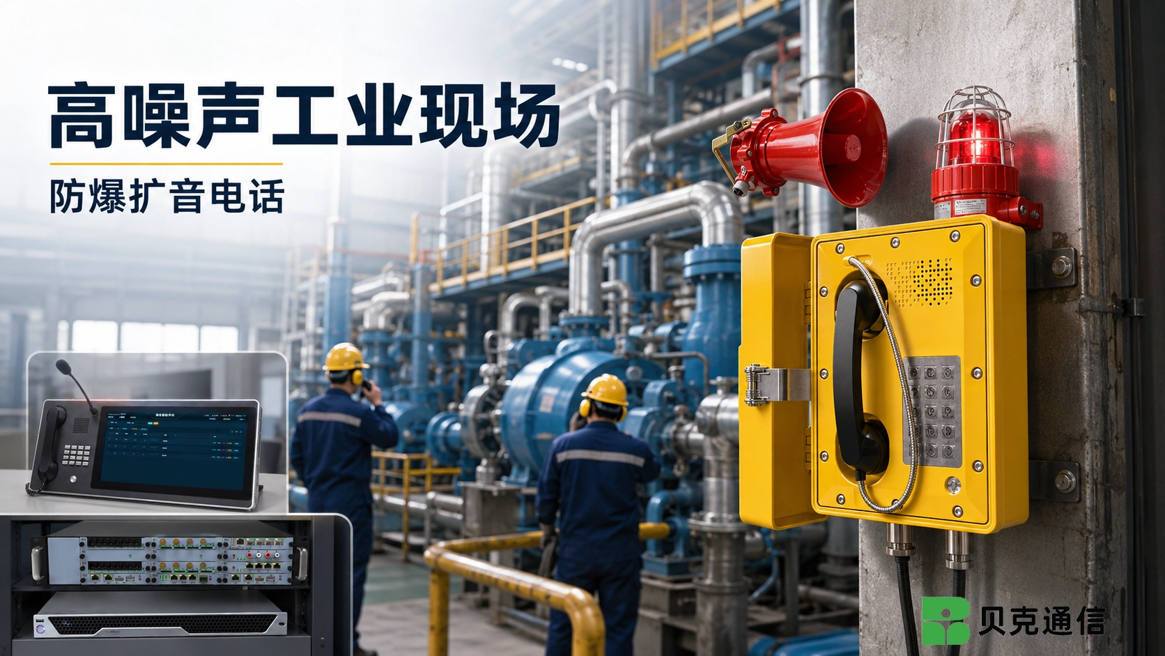 防爆扩音电话在高噪声工业现场的应用