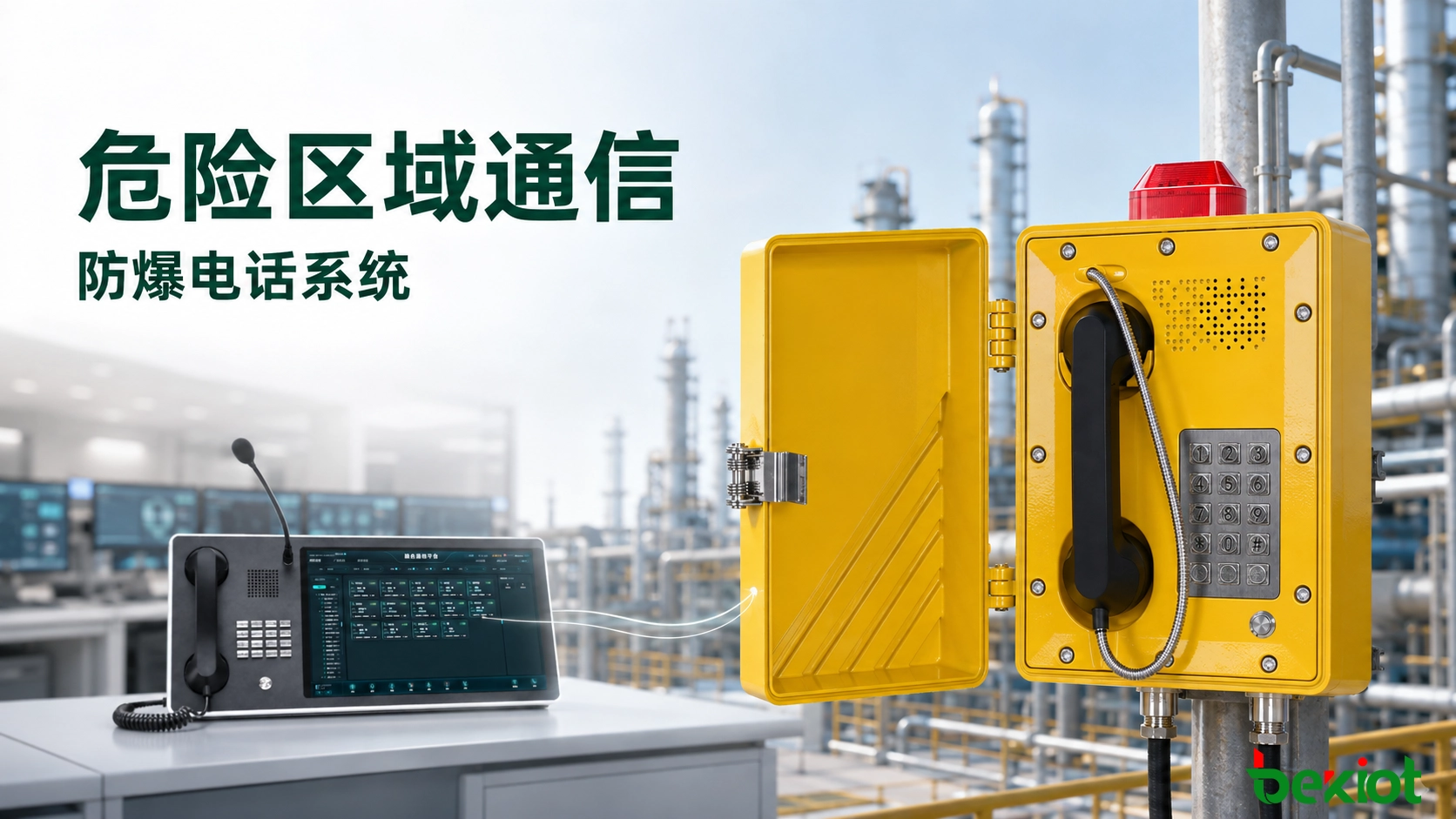 防爆电话如何实现危险区域通信？工作原理、系统组成与部署要点