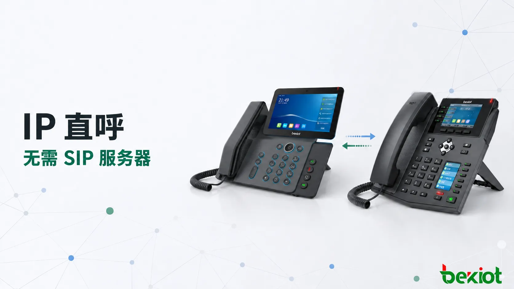 没有 SIP 服务器，两部 SIP 电话可以互相通信吗？